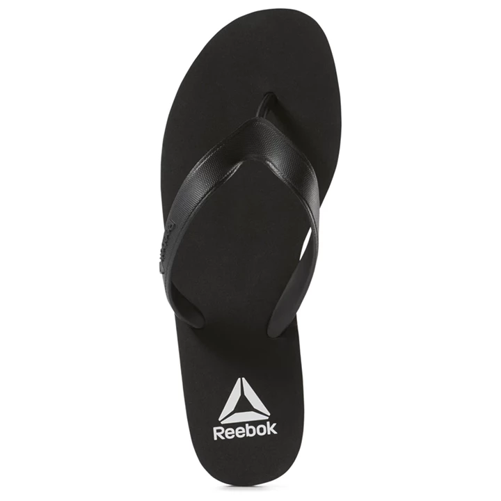 Chanclas Reebok Cash Flip Mujer Negras Blancas | 735481GUI