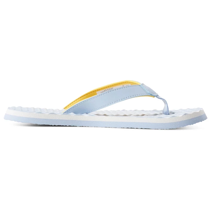 Chanclas Reebok Misces Mujer Blancas Doradas | 469017DAO