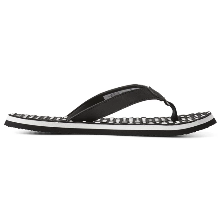 Chanclas Reebok Misces Mujer Negras Blancas | 216357QUJ