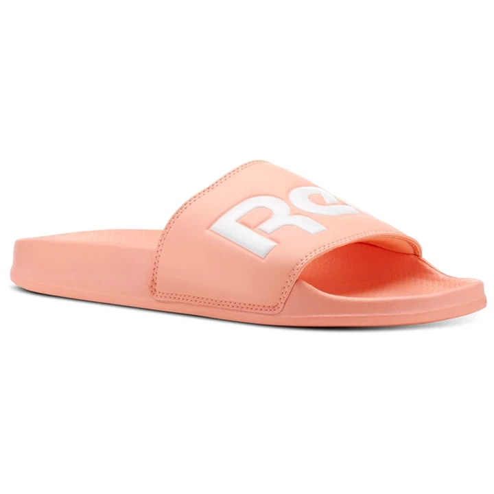 Sandalias Reebok Classic Chanclas Hombre Rosas Blancas | 024658HZQ