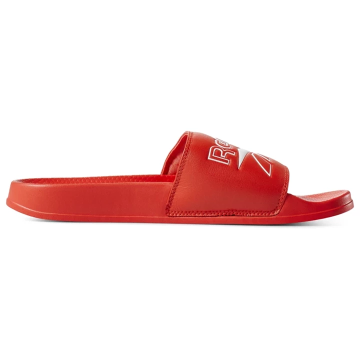 Sandalias Reebok Classic Chanclas Hombre Rojas Blancas | 158624JVQ