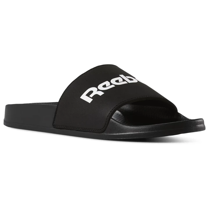 Sandalias Reebok Classic Chanclas Hombre Negras Blancas | 175849RTV