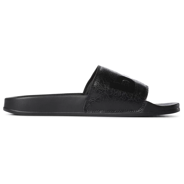 Sandalias Reebok Classic Chanclas Hombre Negras Blancas | 370284IGN