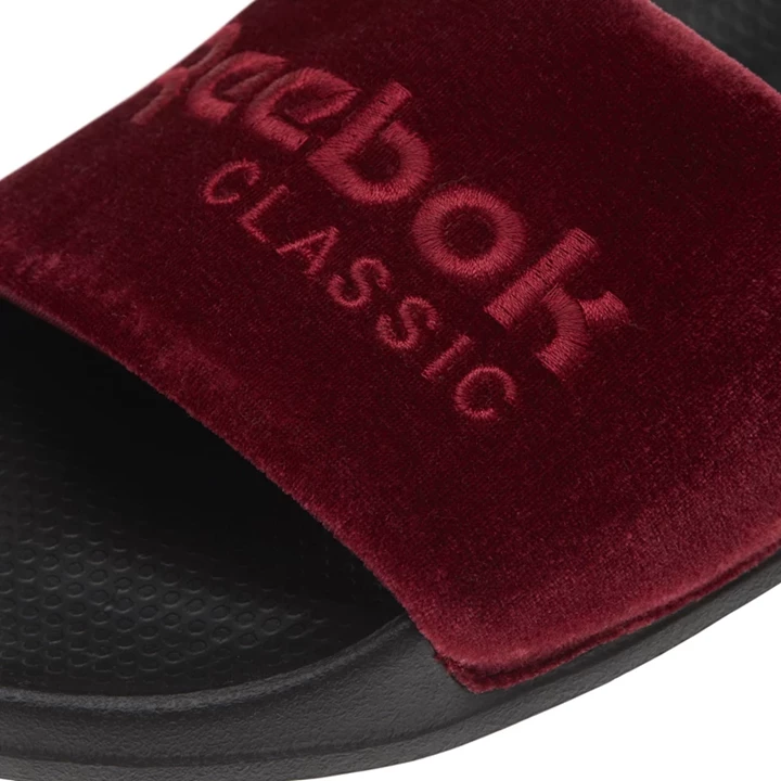 Sandalias Reebok Classic Chanclas Hombre Burdeos Rojas Negras Blancas | 506178FYM