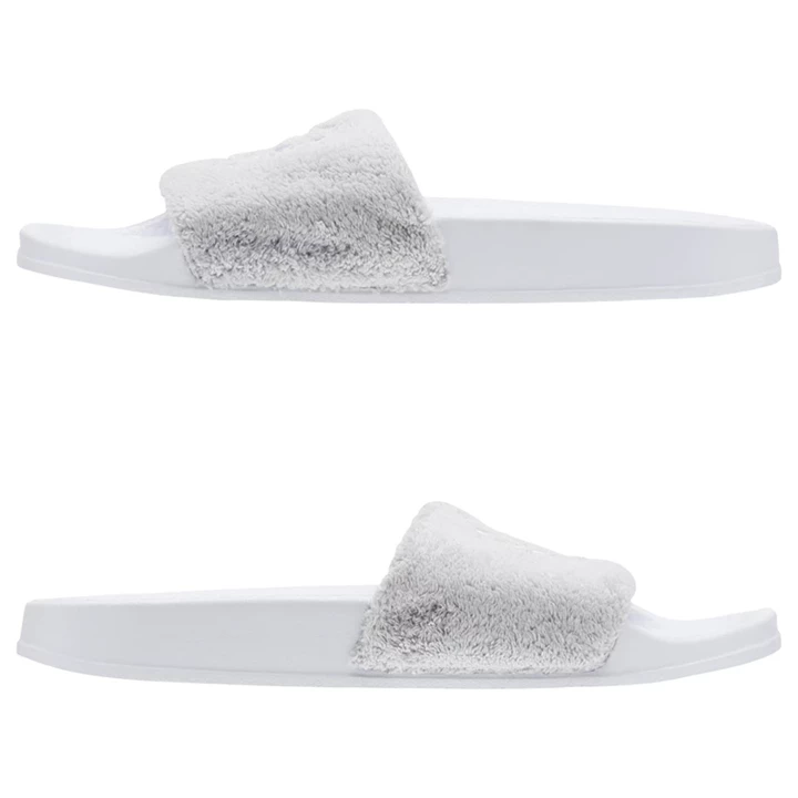 Sandalias Reebok Classic Chanclas Hombre Blancas Gris | 957831AQZ