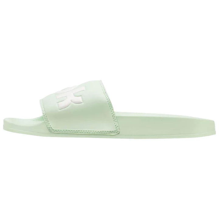 Sandalias Reebok Classic Chanclas Mujer Verde Blancas | 439756VAS