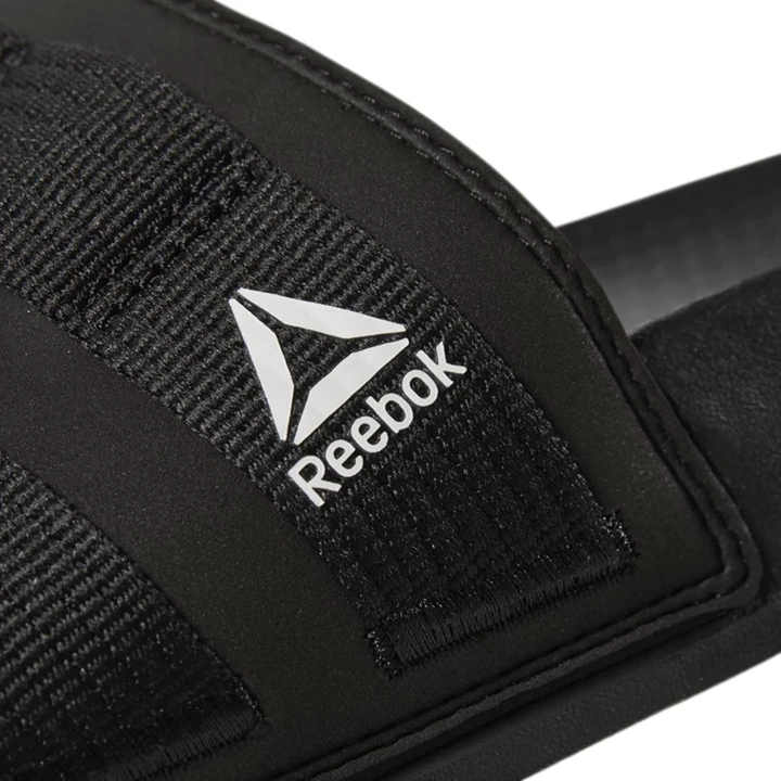 Sandalias Reebok Fulgere Utilitarian Slides Hombre Negras Blancas Rojas | 329504SHJ