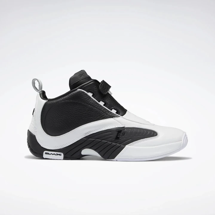 Zapatillas Baloncesto Reebok Answer IV Hombre Blancas Negras Plateadas | 729134BXA