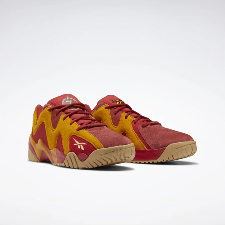 Zapatillas Baloncesto Reebok Looney Tunes Hurrikaze II Low Hombre Naranjas Rojas | 421679YGZ