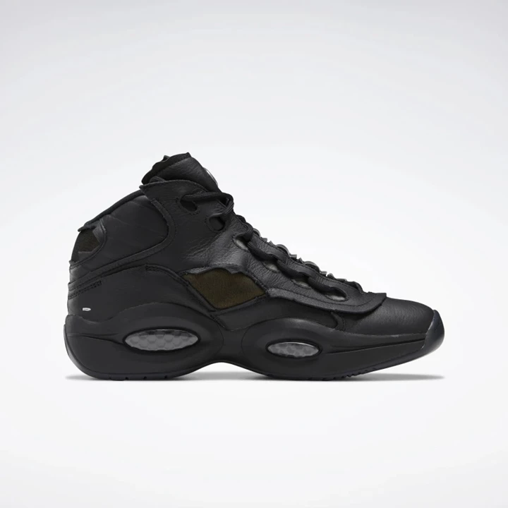 Zapatillas Baloncesto Reebok Maison Margiela Question Mid Memory Hombre Negras | 417805FNM