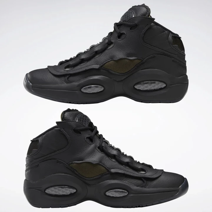 Zapatillas Baloncesto Reebok Maison Margiela Question Mid Memory Hombre Negras | 417805FNM