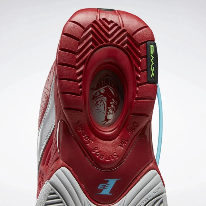 Zapatillas Baloncesto Reebok Power Rangers Answer IV Hombre Plateadas Rojas | 497326XLC