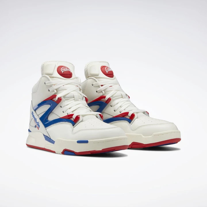 Zapatillas Baloncesto Reebok Pump Omni Zone II Hombre Azules Rojas | 038697BOG