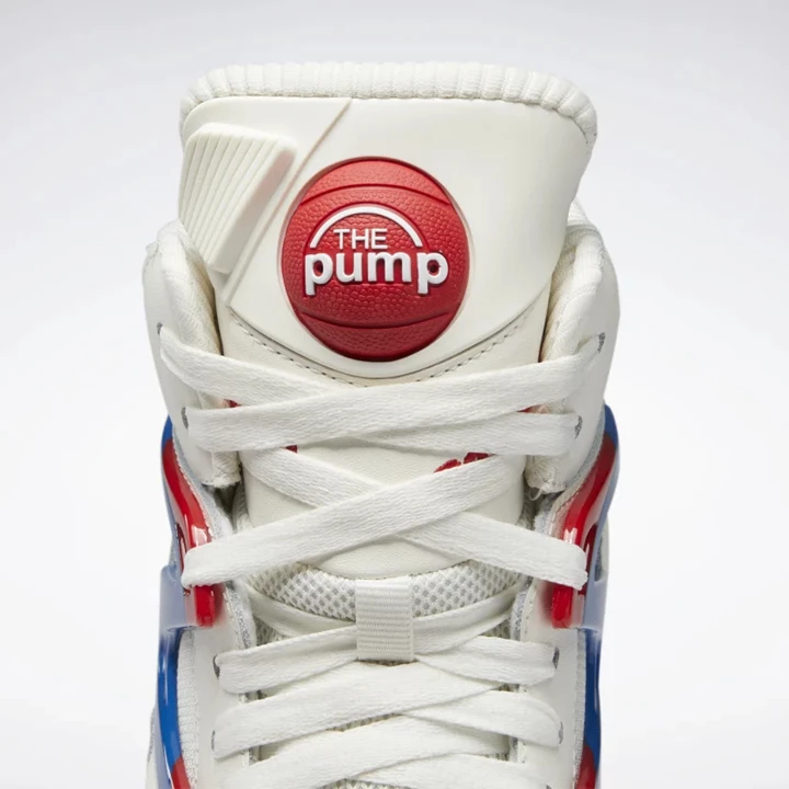 Zapatillas Baloncesto Reebok Pump Omni Zone II Hombre Azules Rojas | 038697BOG