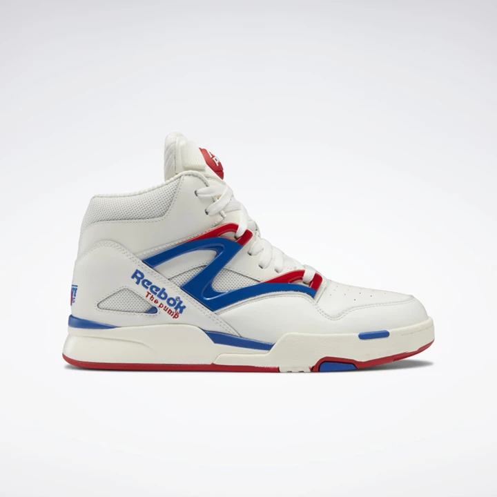 Zapatillas Baloncesto Reebok Pump Omni Zone II Hombre Azules Rojas | 038697BOG