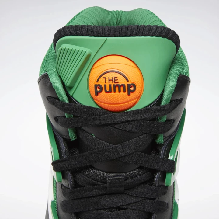 Zapatillas Baloncesto Reebok Pump Omni Zone II Hombre Negras Verde Blancas | 751638JSP