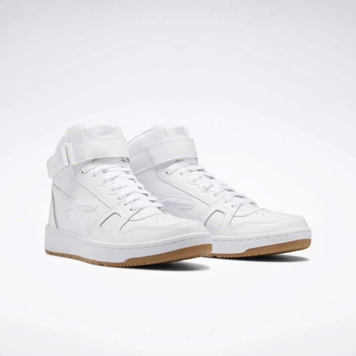 Zapatillas Baloncesto Reebok Resonator Mid Hombre Blancas | 498621WGM