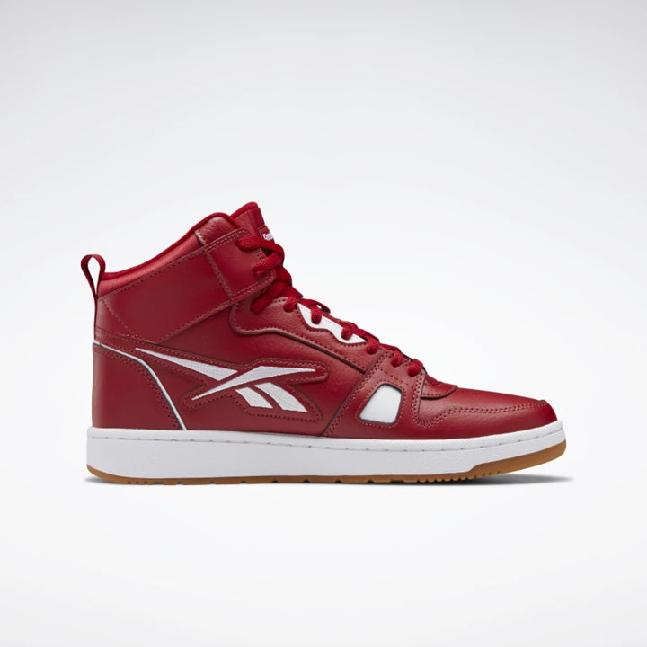 Zapatillas Baloncesto Reebok Resonator Mid Hombre Rojas Rojas Blancas | 703284HJF