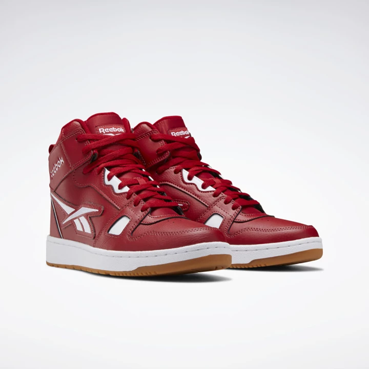 Zapatillas Baloncesto Reebok Resonator Mid Hombre Rojas Rojas Blancas | 703284HJF