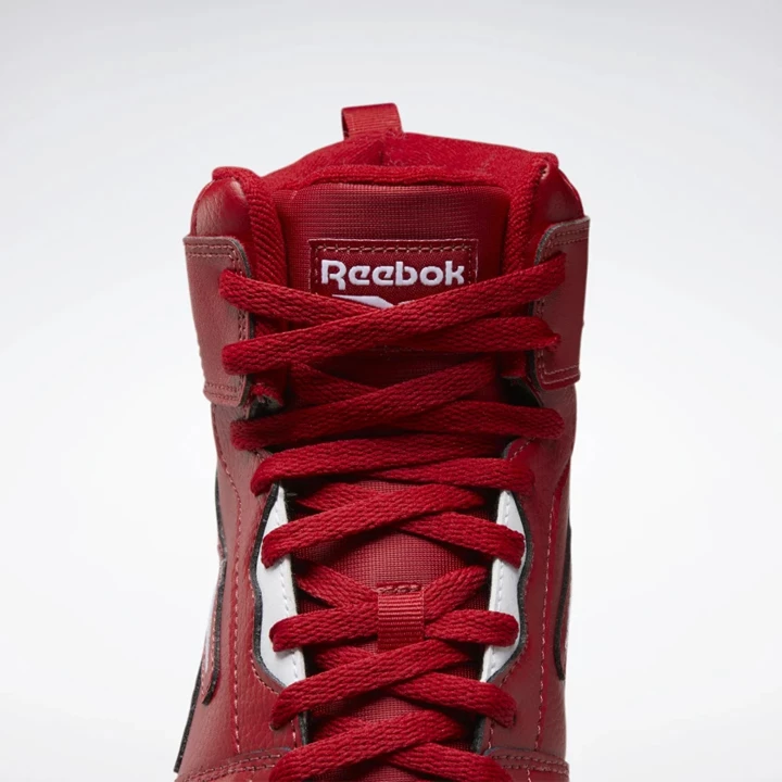 Zapatillas Baloncesto Reebok Resonator Mid Hombre Rojas Rojas Blancas | 703284HJF