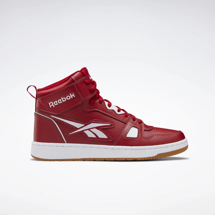 Zapatillas Baloncesto Reebok Resonator Mid Hombre Rojas Rojas Blancas | 703284HJF