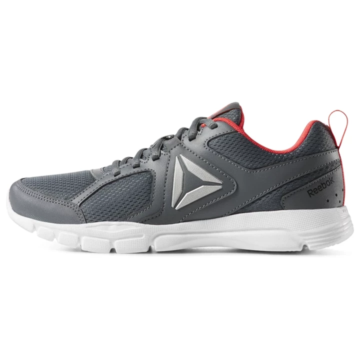 Zapatillas Deportivos Reebok 3D FUSION TR Mujer Gris Rojas Negras Blancas Plateadas | 583946BAZ