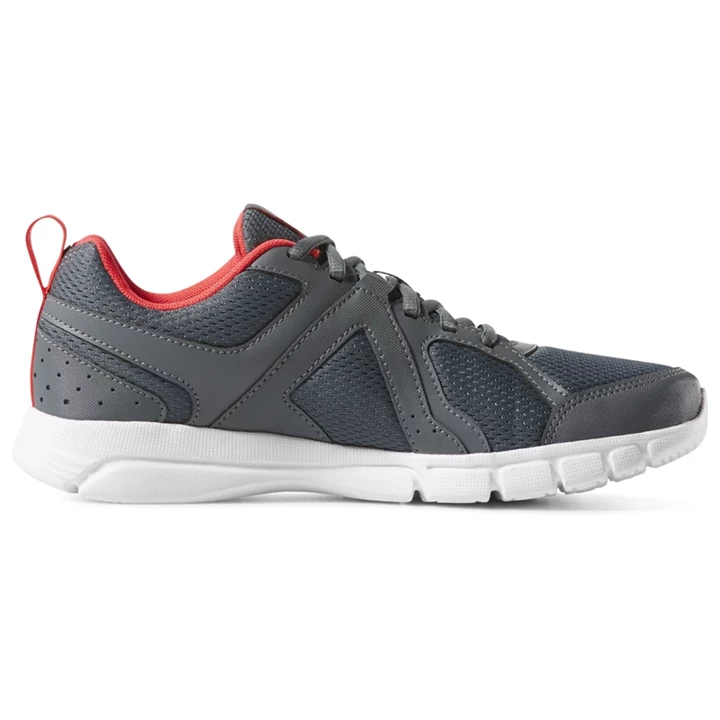 Zapatillas Deportivos Reebok 3D FUSION TR Mujer Gris Rojas Negras Blancas Plateadas | 583946BAZ