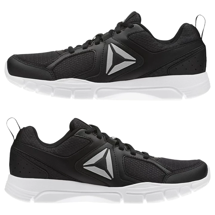 Zapatillas Deportivos Reebok 3D FUSION TR Mujer Negras Plateadas Blancas | 645289DPH