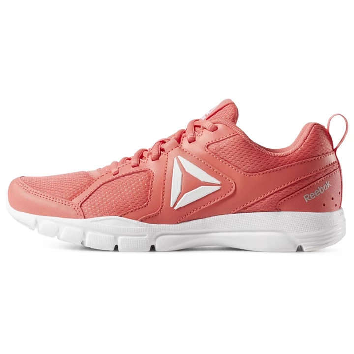 Zapatillas Deportivos Reebok 3D FUSION TR Mujer Rosas Blancas Plateadas | 670942WCS