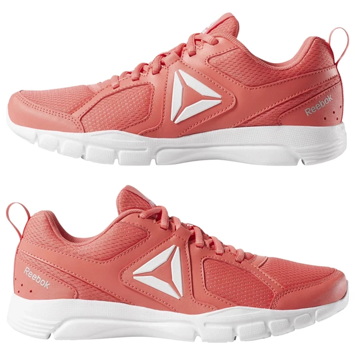 Zapatillas Deportivos Reebok 3D FUSION TR Mujer Rosas Blancas Plateadas | 670942WCS