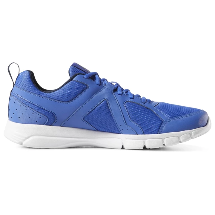 Zapatillas Deportivos Reebok 3D FUSION TR Hombre Azul Marino Blancas Plateadas | 704932UZB