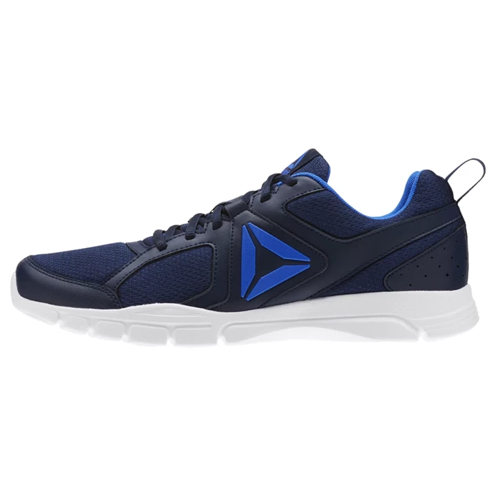 Zapatillas Deportivos Reebok 3D FUSION TR Hombre Azul Marino Blancas Azules | 982130KME