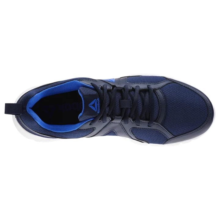 Zapatillas Deportivos Reebok 3D FUSION TR Hombre Azul Marino Blancas Azules | 982130KME