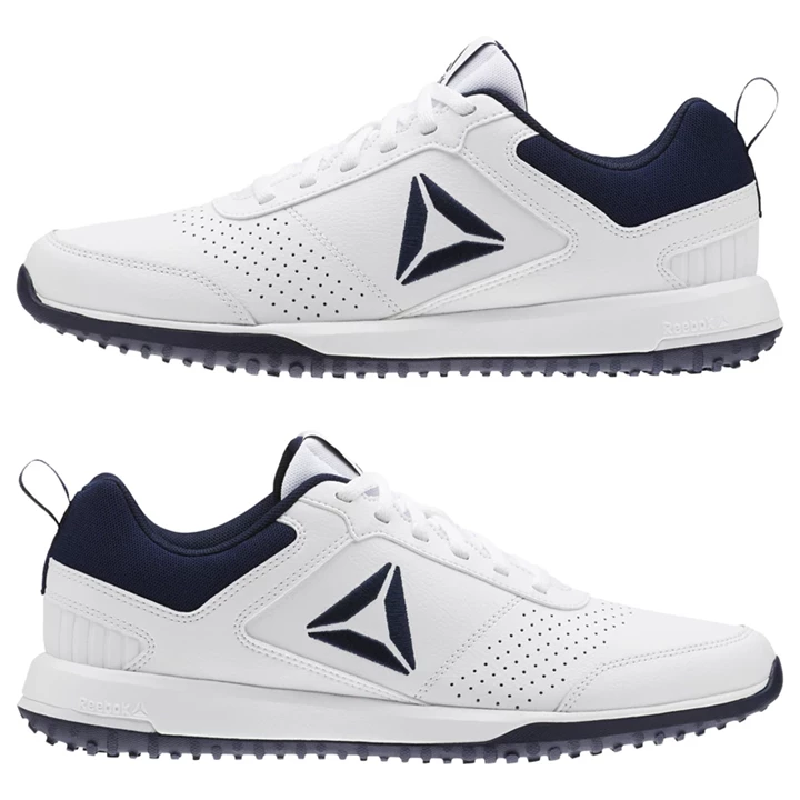 Zapatillas Deportivos Reebok CXT - Sintetico Leather Pack Hombre Blancas Azul Marino Plateadas | 683451PBA