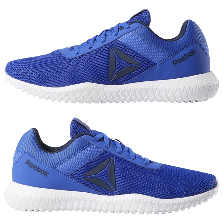 Zapatillas Deportivos Reebok Flexagon Energy Hombre Azul Marino Blancas | 956732BWZ