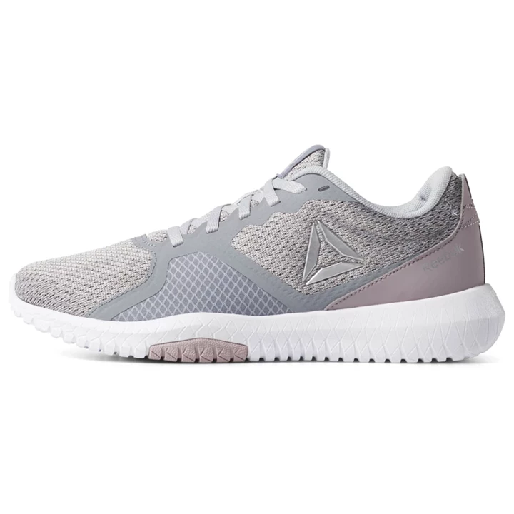 Zapatillas Deportivos Reebok Flexagon Force Mujer Gris Blancas Plateadas Negras | 423156BPY