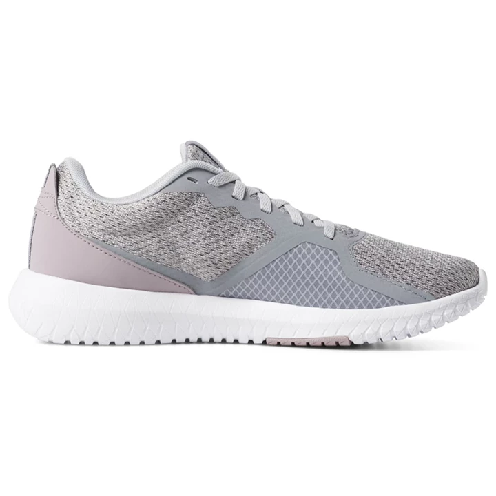 Zapatillas Deportivos Reebok Flexagon Force Mujer Gris Blancas Plateadas Negras | 423156BPY