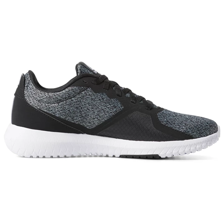 Zapatillas Deportivos Reebok Flexagon Force Mujer Negras Gris Blancas Plateadas | 709613NVF