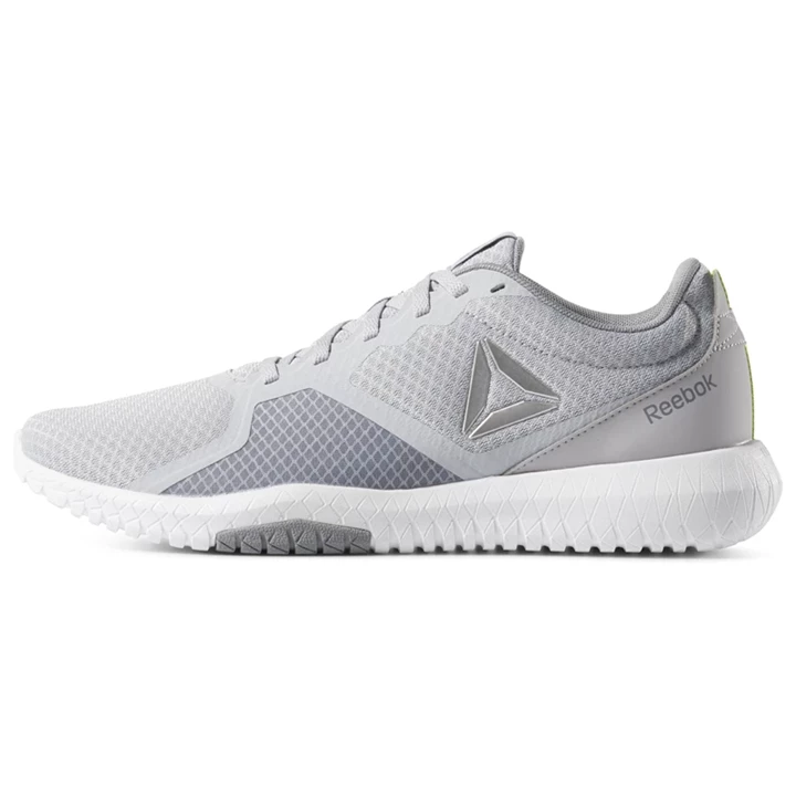 Zapatillas Deportivos Reebok Flexagon Force Hombre Gris Blancas Verde Plateadas | 763958HLU