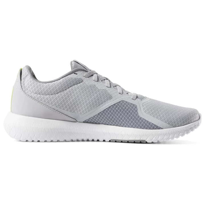 Zapatillas Deportivos Reebok Flexagon Force Hombre Gris Blancas Verde Plateadas | 763958HLU