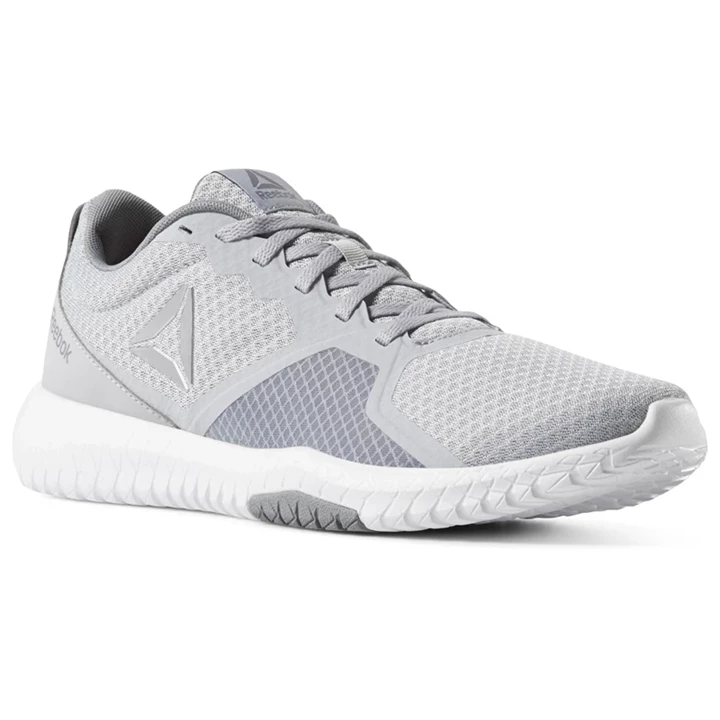 Zapatillas Deportivos Reebok Flexagon Force Hombre Gris Blancas Verde Plateadas | 763958HLU