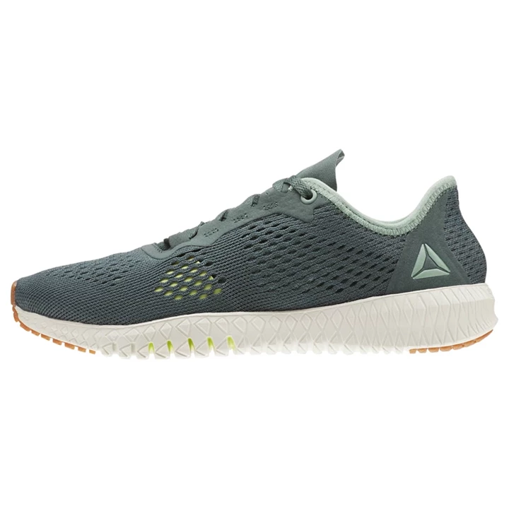 Zapatillas Deportivos Reebok Flexagon Mujer Verde Limón | 031297JFI