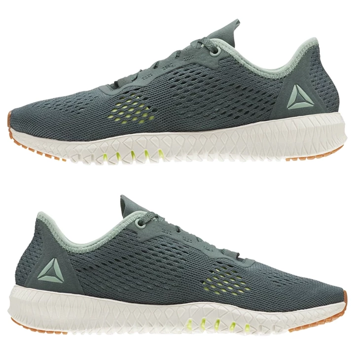 Zapatillas Deportivos Reebok Flexagon Mujer Verde Limón | 031297JFI