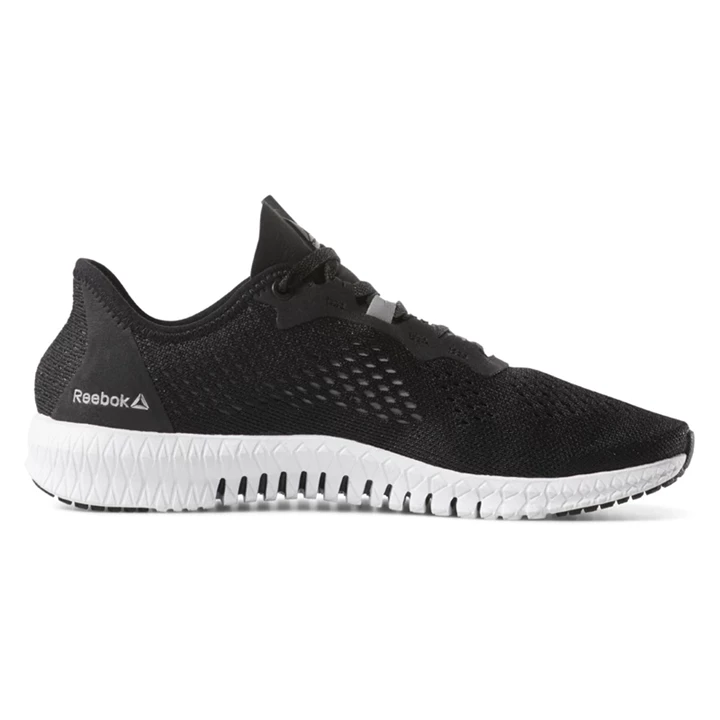 Zapatillas Deportivos Reebok Flexagon Mujer Negras Blancas Plateadas | 137092ZPD