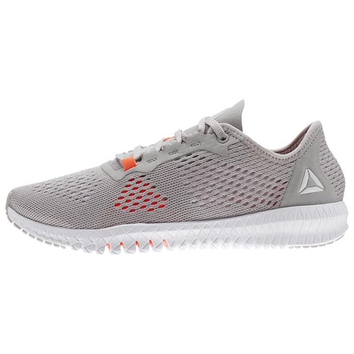 Zapatillas Deportivos Reebok Flexagon Mujer Gris Rojas Blancas | 392701NVM