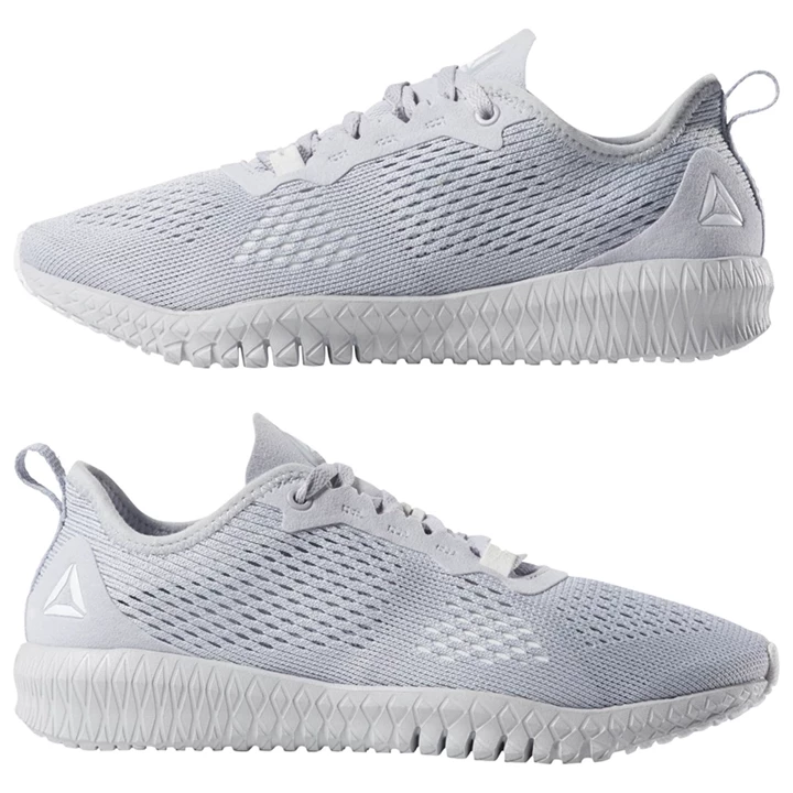 Zapatillas Deportivos Reebok Flexagon Mujer Gris Blancas | 495386MTE