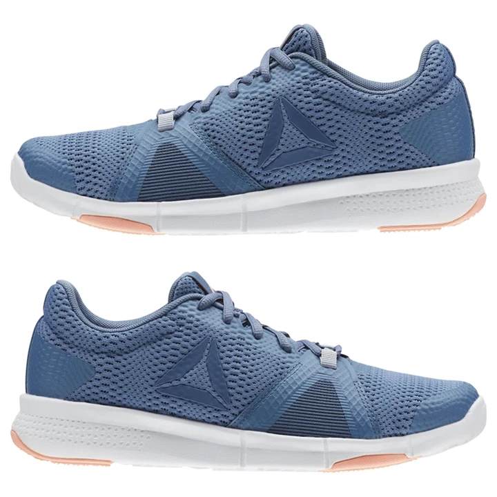 Zapatillas Deportivos Reebok Flexile Mujer Azules Gris Rosas | 128736FAC