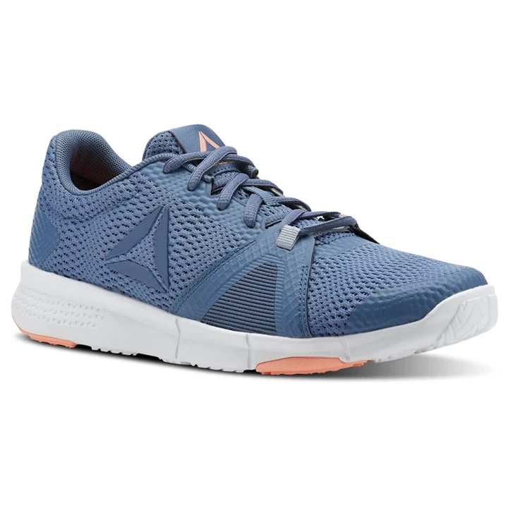 Zapatillas Deportivos Reebok Flexile Mujer Azules Gris Rosas | 128736FAC