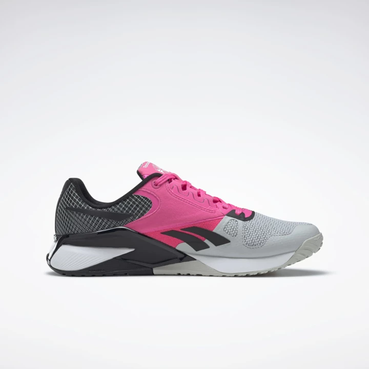 Zapatillas Deportivos Reebok Nano 6000 Hombre Gris Rosas Negras | 594810YZX