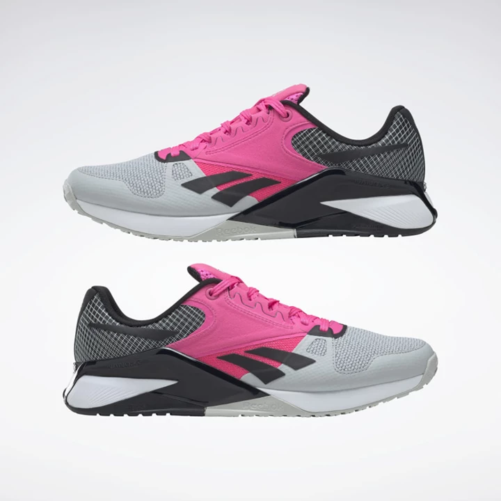 Zapatillas Deportivos Reebok Nano 6000 Hombre Gris Rosas Negras | 594810YZX